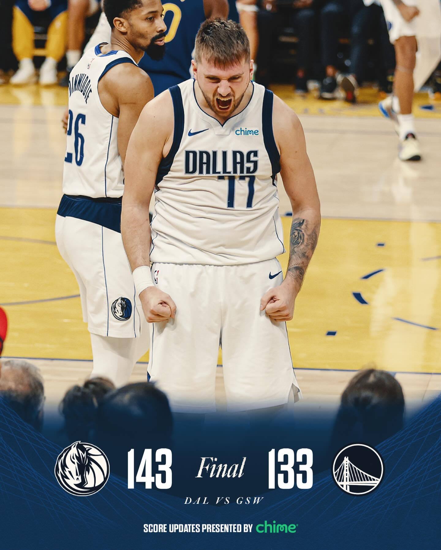 勇士完胜独行侠，瓦兰丘纳斯高光表现的简单介绍